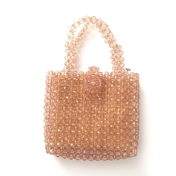Vintage Handbags - Vintage Mini Jeweled Handbag